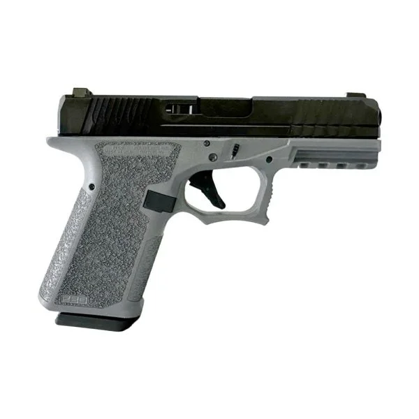  PFC9. Get the Polymer80 P80 Complete Pist Gry – gray finish 9mm complete pistol with innovative ergonomics, aggressive texture, angled serrations, & 15+1/17+1 capacity for ultimate shootability and concealment.