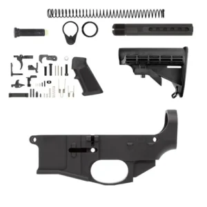 Premium 80% Lower Fire/Safe Marked – Billet