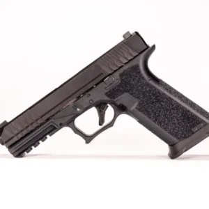 Polymer80 P80 Glock 17 compatible: Full-size 9mm frame/build kit or complete pistol with superior ergonomics, aggressive texture & high reliability for custom Glock-style performance